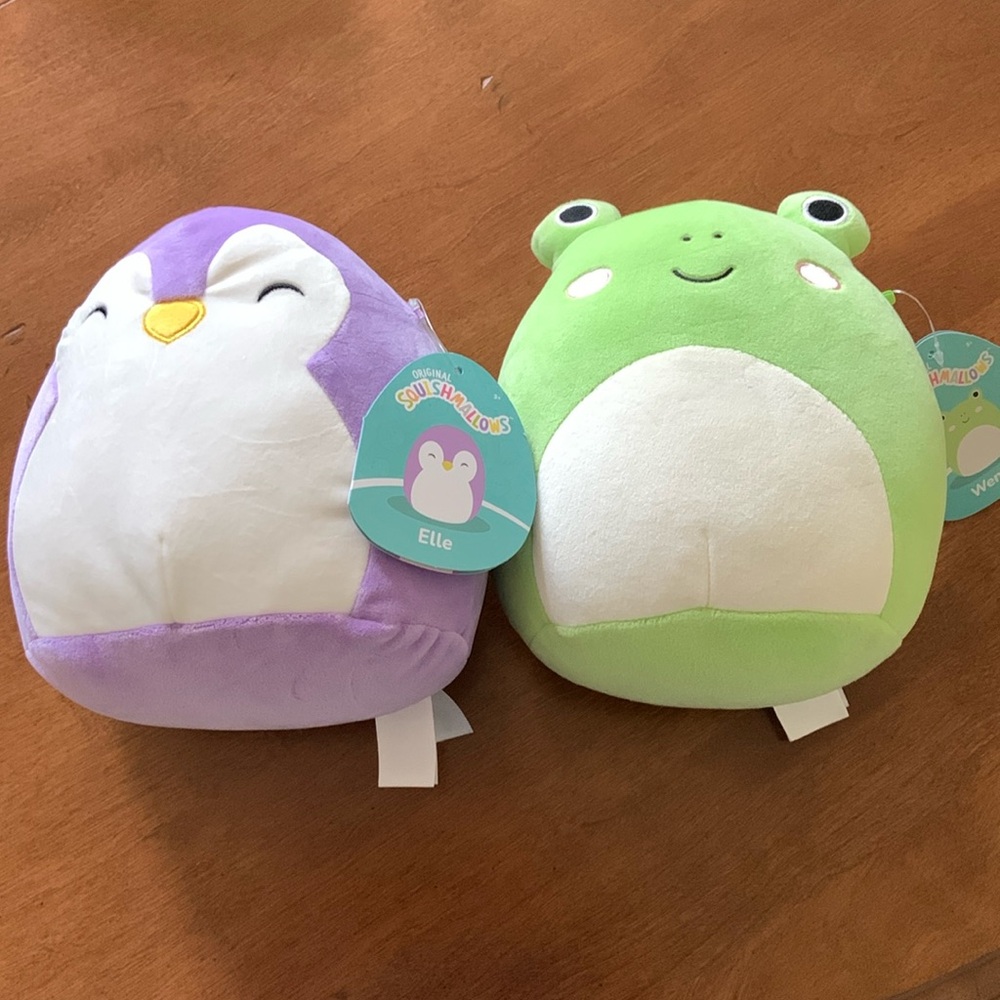 squishmallow Wendy and Elle 7.5 inch New